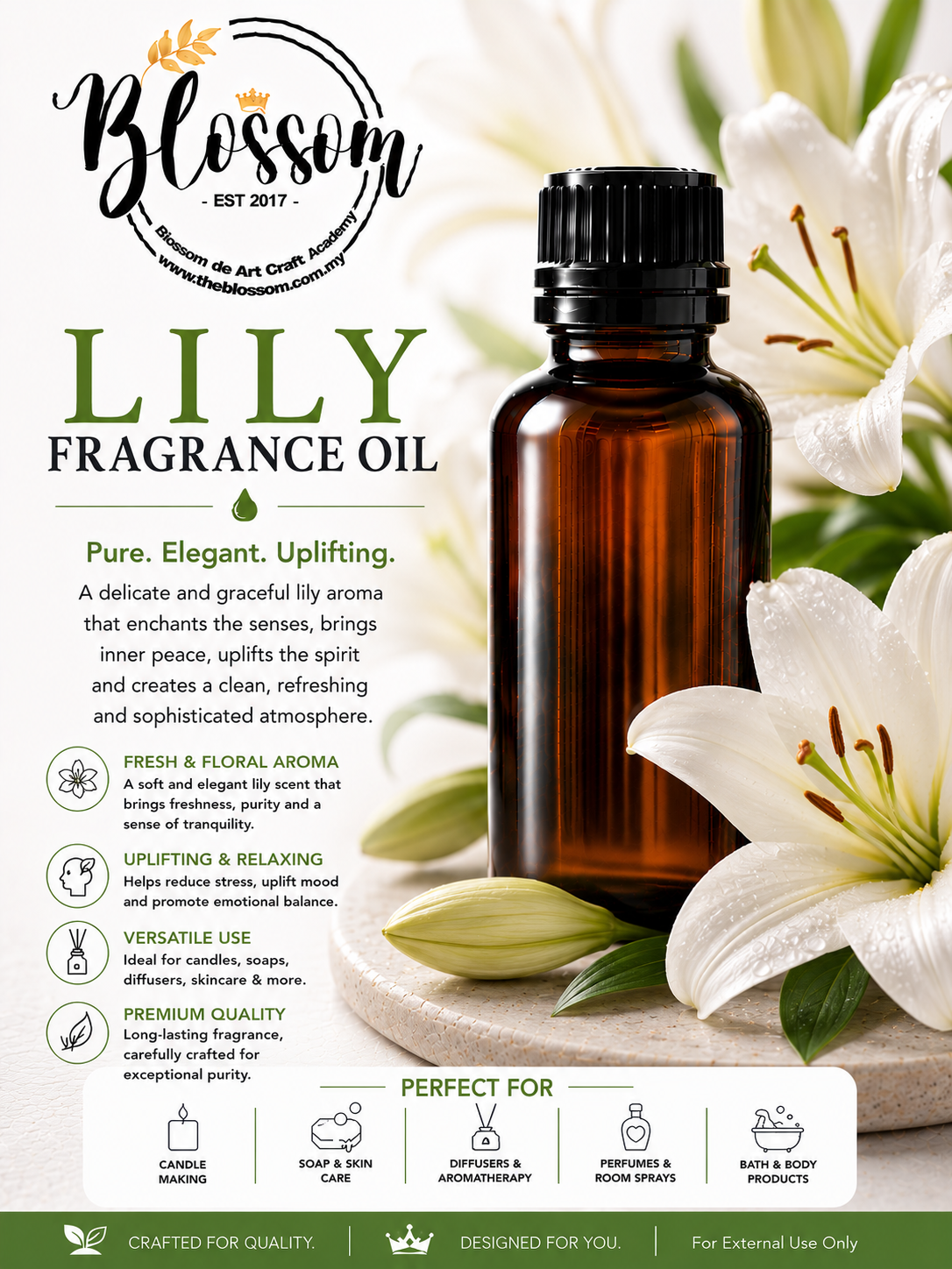 Lily Fragrance Oil Lily Fragrance Oil