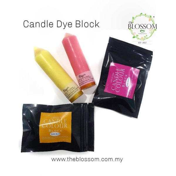 Candle Colour Dye Block - The Blossom