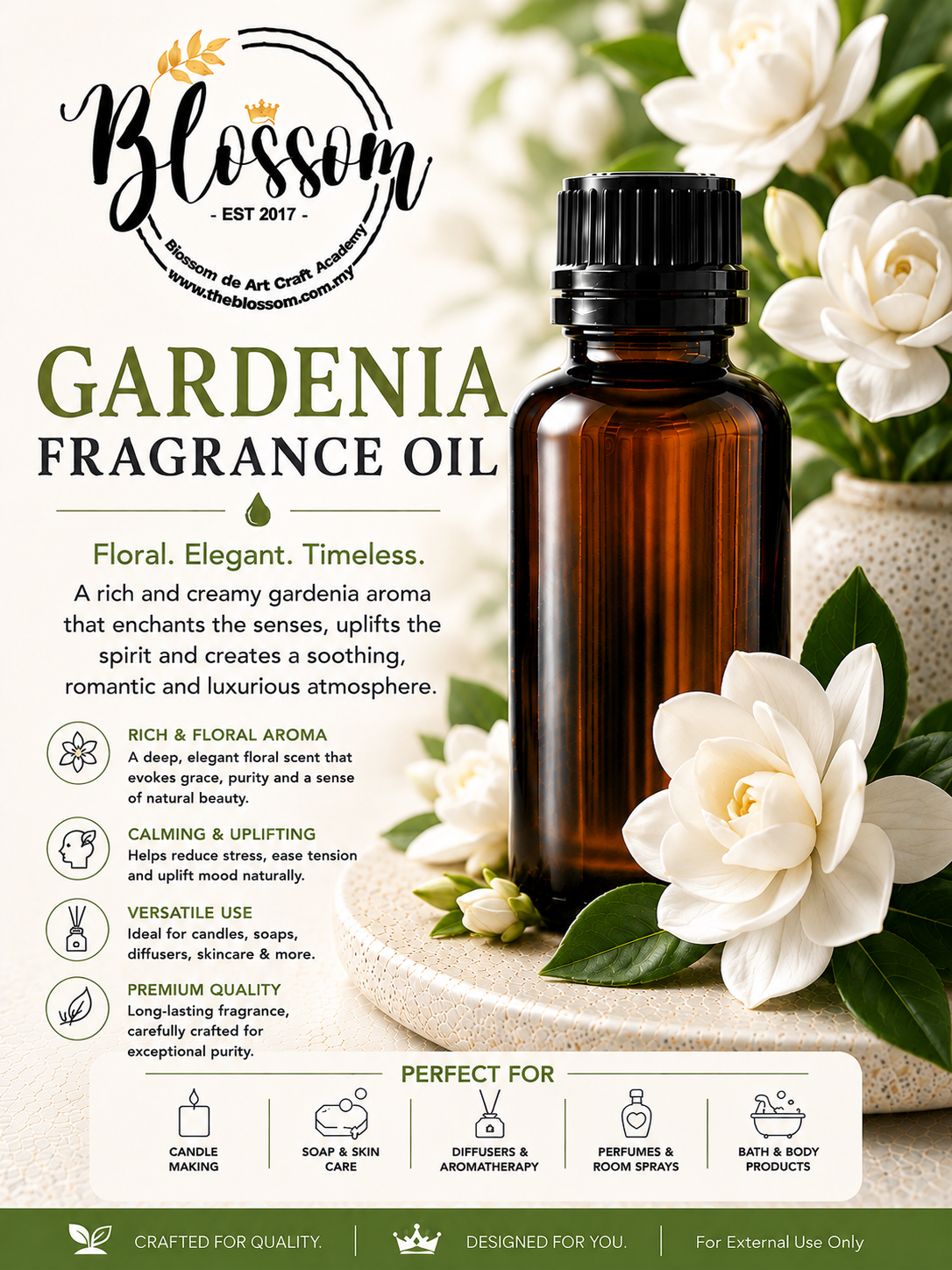 Gardenia Fragrance Oil