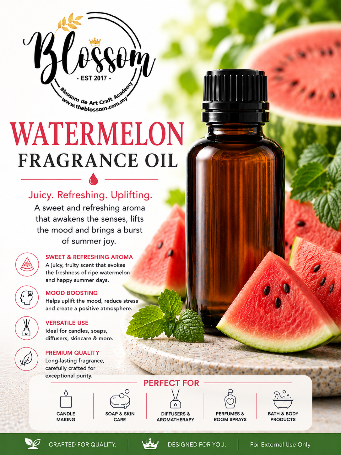 Watermelon Fragrance Oil Watermelon Fragrance Oil