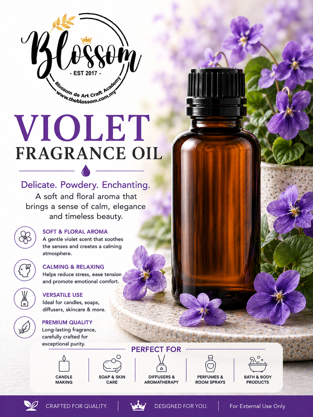 Violet Fragrance Oil Violet Fragrance Oil