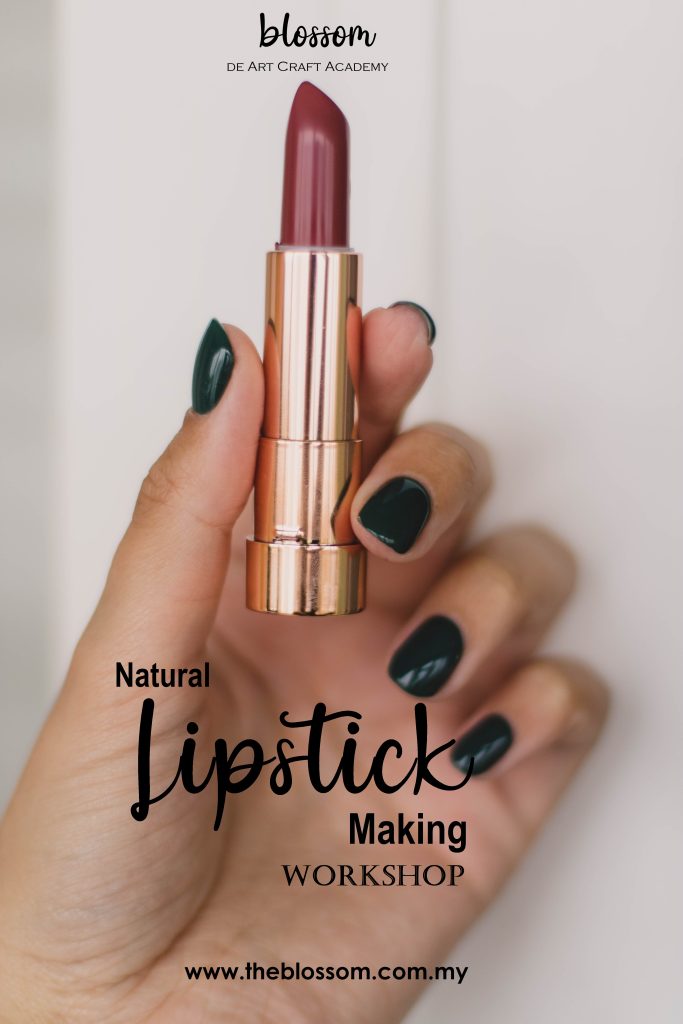 Natural Lipstick Making The Blossom