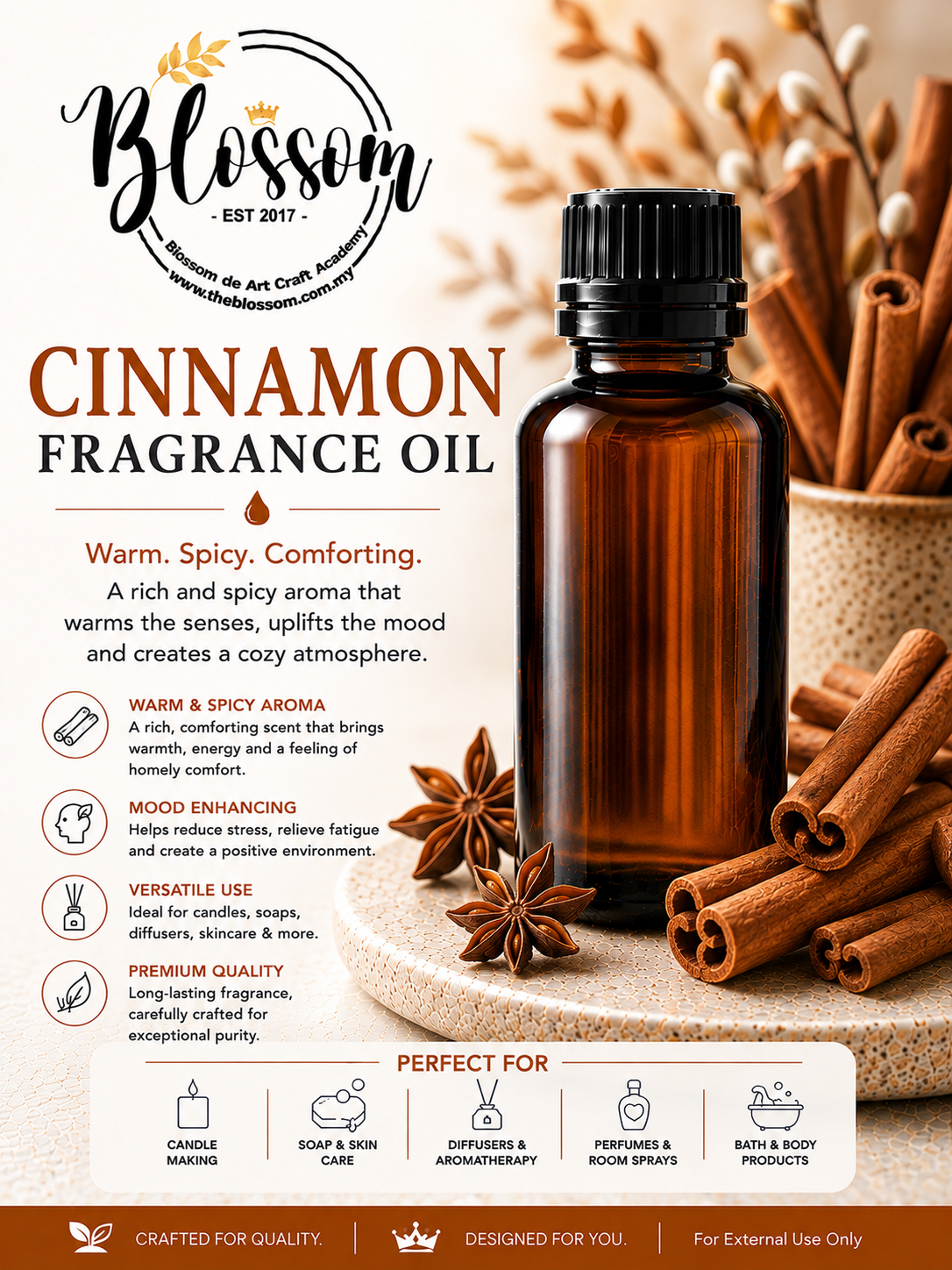 Cinnamon Fragrance Oil