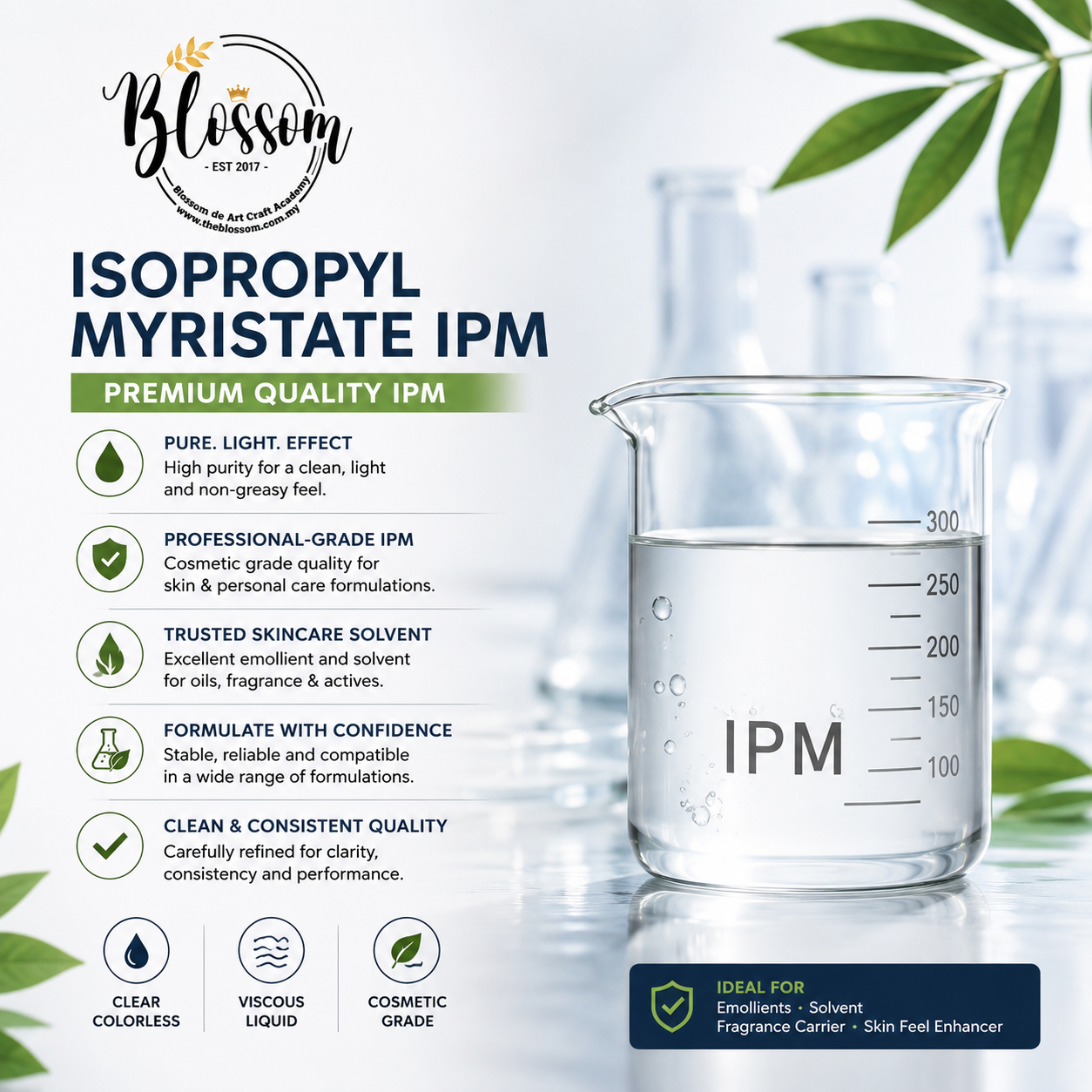 Isopropyl Myristate (IPM) 98%
